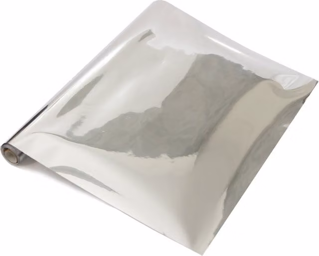 dc-fix Mirror Effect Premium Sticky Back Plastic Vinyl Wrap Film, Silver, W: 45 cm, L: 10 m