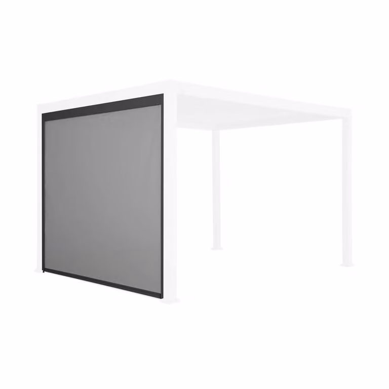 Sweek 3m Aluminium Privacy Screen for Triomphe in Dark Grey