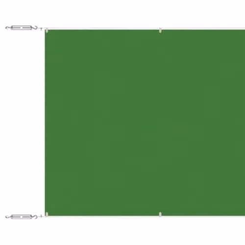 vidaXL Vertical Wall-Mounted Awning in Light Green, W/H: 800 x 140 cm, Polyester Fabric