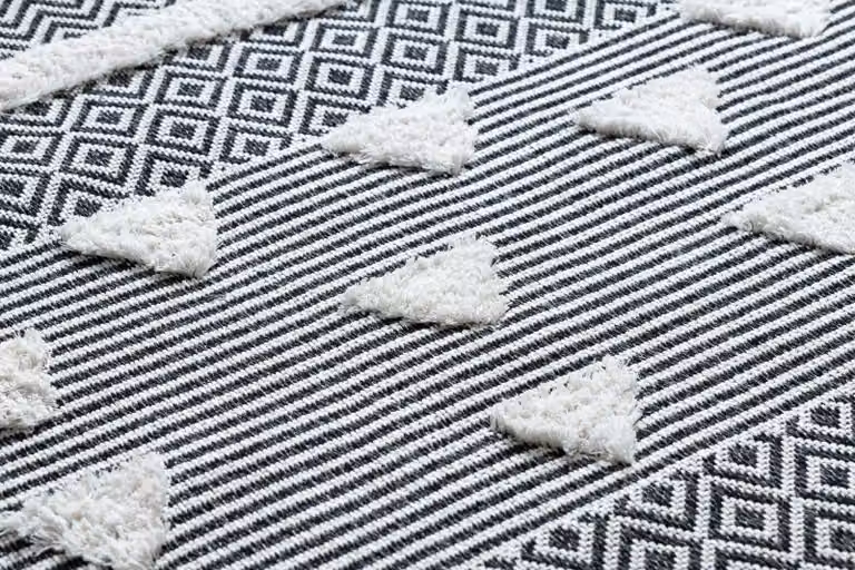 RugsX Moroc Moroccan Rug in Yellow, W: 155 cm, D: 220 cm