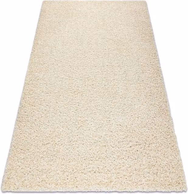RugsX Soffi Woven Rectangular Rug in Yellow and Beige, W: 140 cm, D: 190 cm