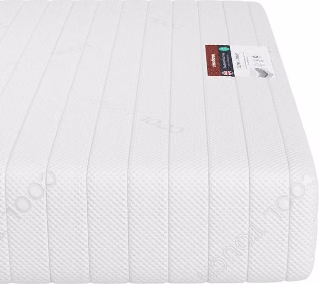 Rest Relax Visco Therapy Balance Foam Mattress in White, Small Double, W/D/H: 120 x 200 x 20 cm