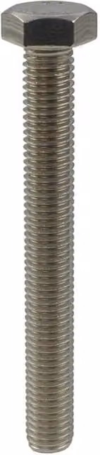 Unifix A2-70 Stainless Steel Hexagon Setscrews, Silver, M20 x 70 mm
