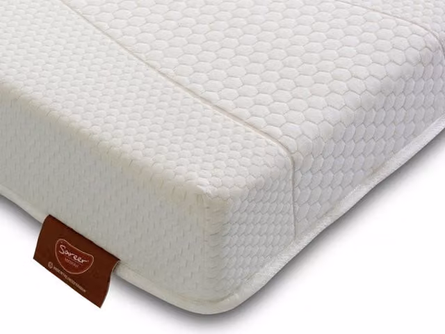 Sareer Matrah Value Pack Small Single Memory Foam Mattress in White, W/D/H: 75 x 190 cm