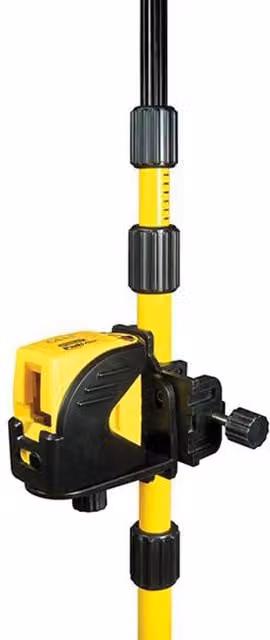Stanley Yellow Cross Line Laser Kit with Pole