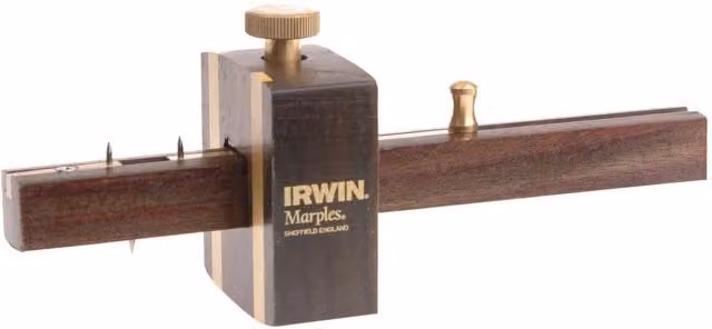 Irwin Marples M2153 Mortice and Marking Gauge in Brown and Multicolour with Brass Details