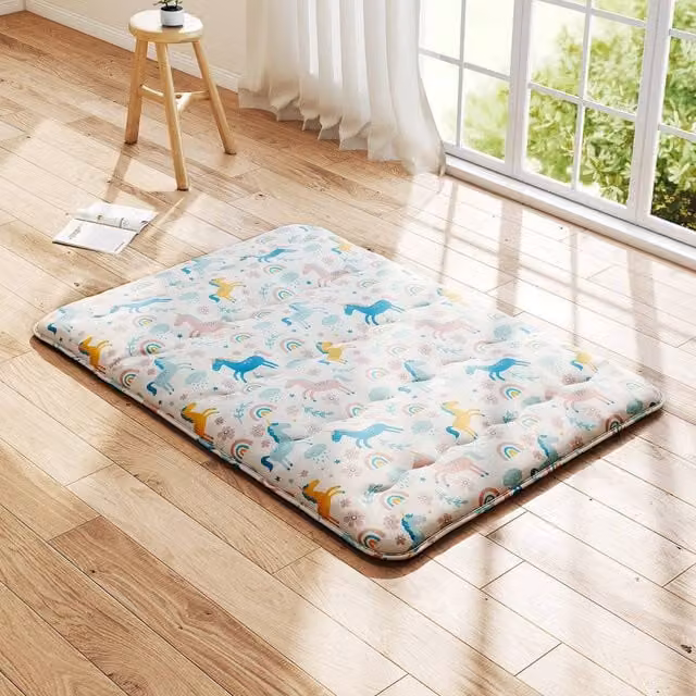 Costway King Size Japanese Floor Futon Mattress, Multicolour, W/D/H: 190 x 135 x 10 cm