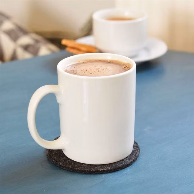 Argon Tableware Classic White Stoneware Mugs, 285ml, Pack of 24