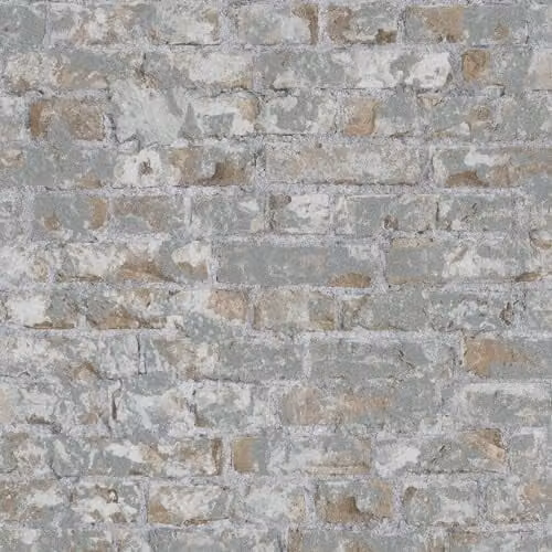 Galerie Industrial Effects Beige Stone Look Non-Woven Wallpaper