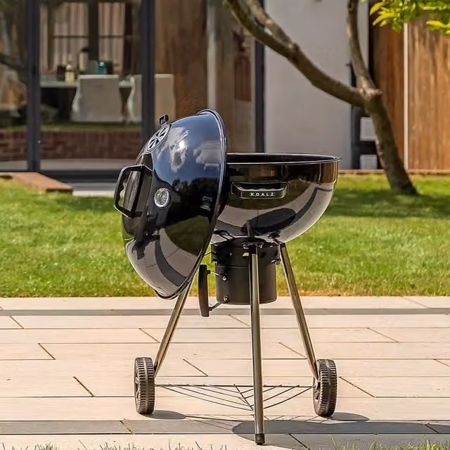 KOALZ Original Charcoal Kettle BBQ in Black, Diameter: 58 cm
