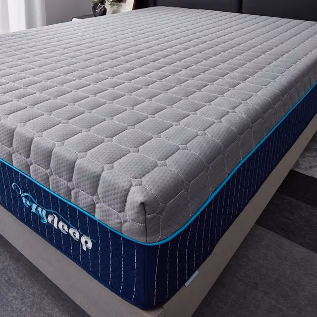 Halo Small Single Grey Memory Foam Mattress, Height: 30 cm