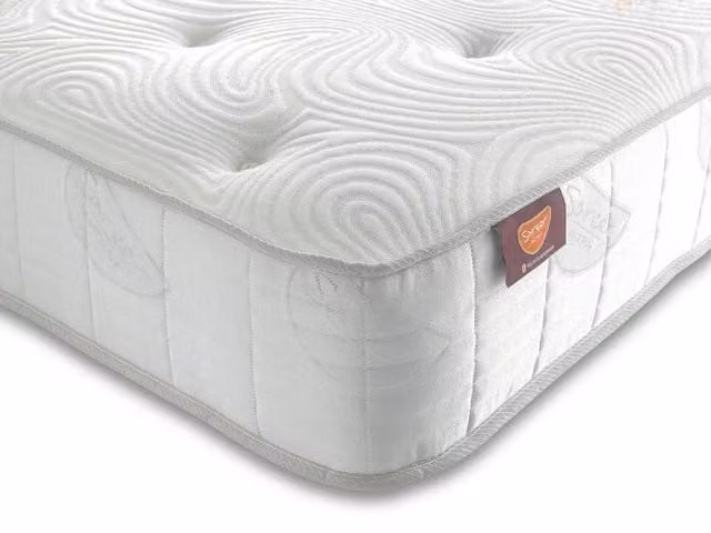 Sareer Matrah Latex Pocket 1000 Hybrid Mattress in a Box, White, 4ft6 Double