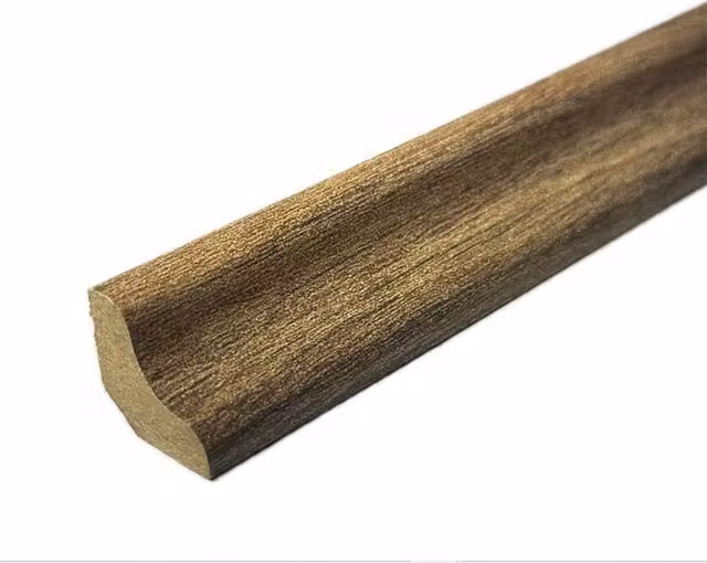 Vinyl Flooring UK Scotia Beading Port Oak Moulding, Brown, Pack of 5 (2.4m Length)