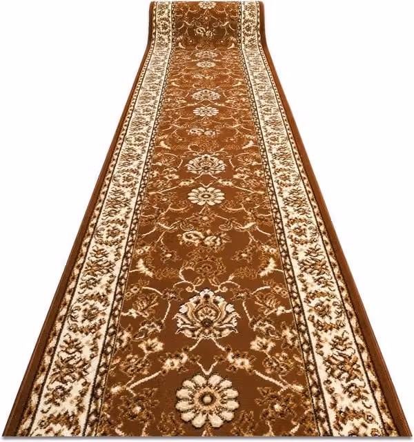 RugsX Bcf Morad Oriental Runner in Brown, W: 150 cm, L: 300 cm