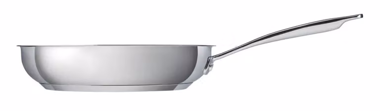 Kuhn Rikon Silver Non-Stick Stainless Steel Frying Pan, 32 cm