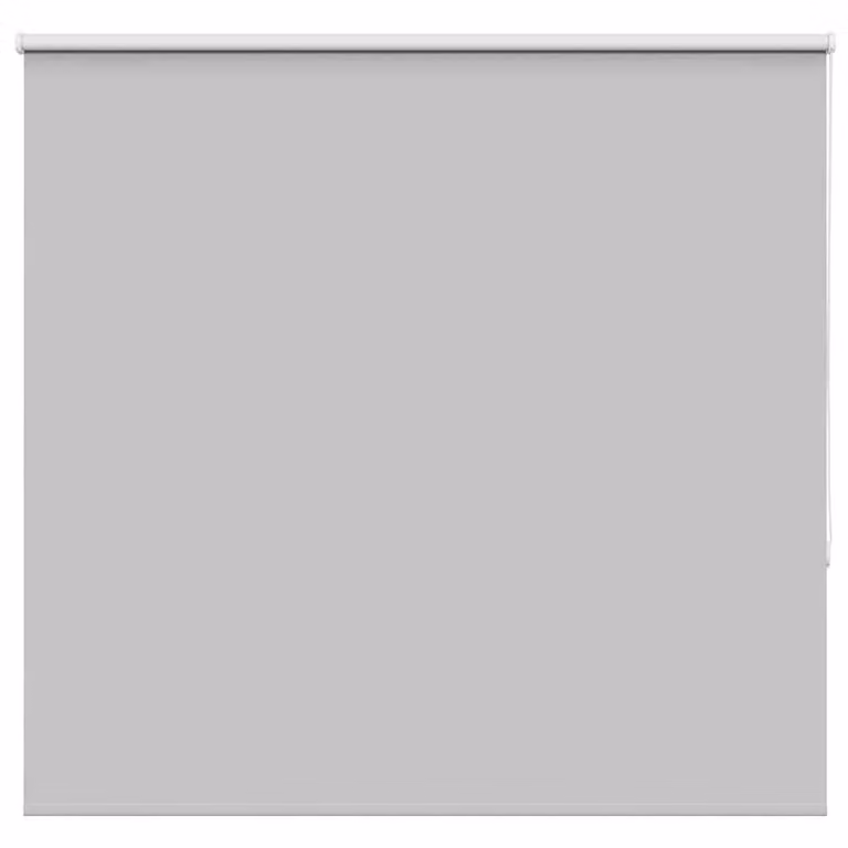 Berkfield Home Blackout Roller Blind, Light Grey, W: 145 cm, H: 150 cm