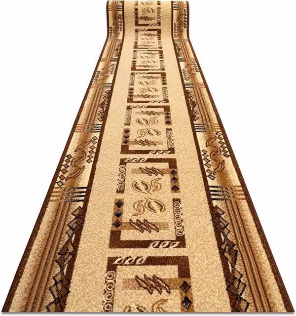 RugsX Jaś Oriental Runner in Beige, W/D/H: 120 x 290 cm
