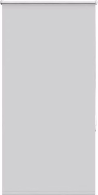 Berkfield Home Blackout Roller Blind in Light Grey, Thermal Insulating Polyester, W: 75 cm, H: 130 cm