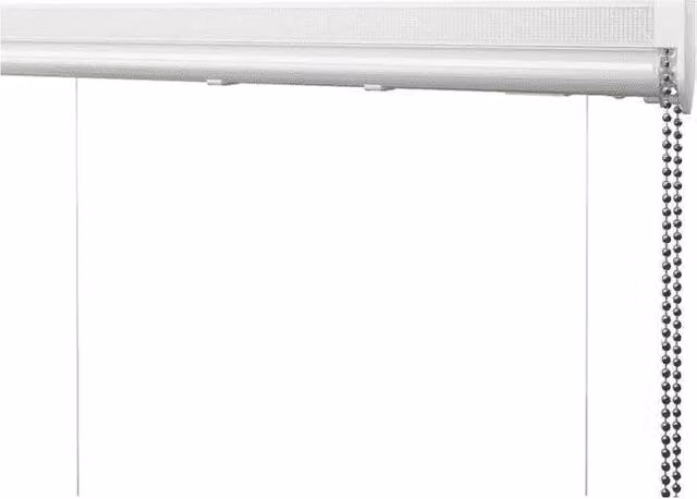 New Edge Blinds Deluxe PVC Cassette Roman Blind Kit in White, Width: 55 cm, Drop: 210 cm