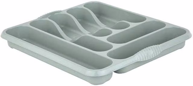 Casa Large Multicolour Cutlery Tray with Compartments