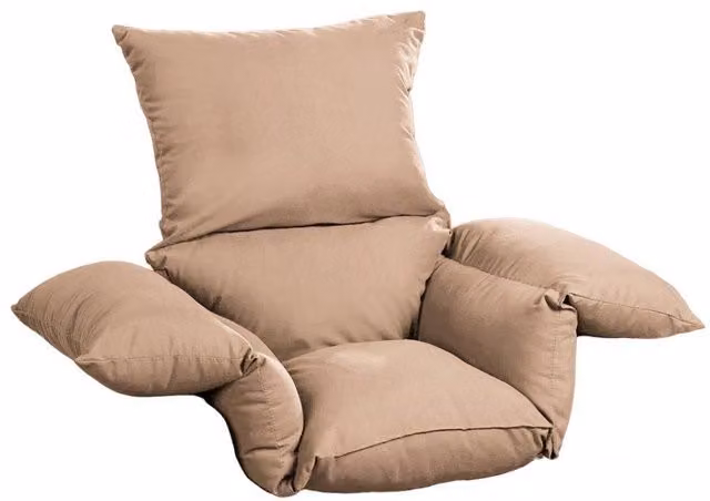 Chums Deeply Padded Comfort Cushion in Sand