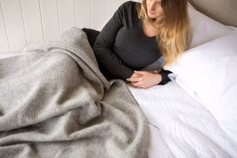Romney Marsh Wools Copperhurst British Soft Wool Throw in Ivory, W: 175 cm, D: 145 cm