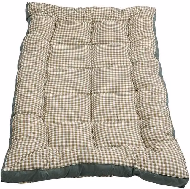 PAWNORA Green Single Fabric Futon Floor Mattress, W/D/H: 90 x 190 cm