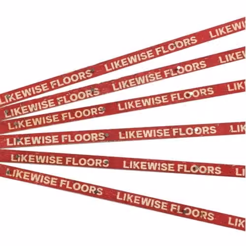 Mega Flooring UK Dual Purpose Standard Carpet Grippers, Red, 300 Grippers (457.18m)