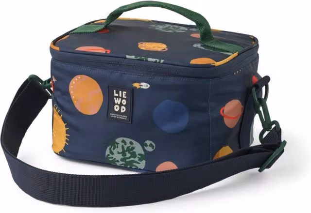 Liewood Toby Medium Thermal Bag in Blue Universe / Classic Navy
