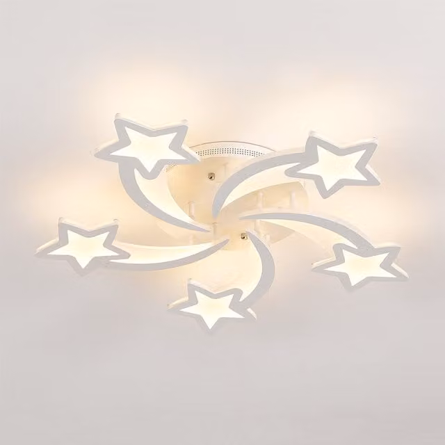 Kidkid Shooting Stars 55W LED Ceiling Light in White