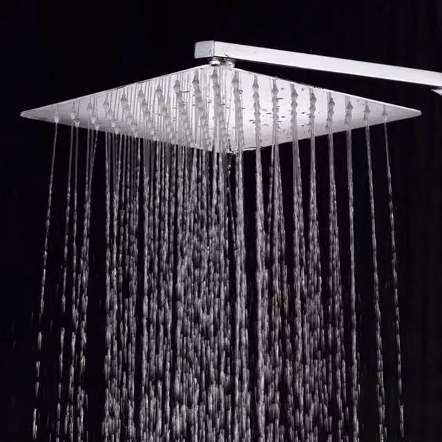 SPETLEK 10 inch Silver Chrome Rain Shower Head