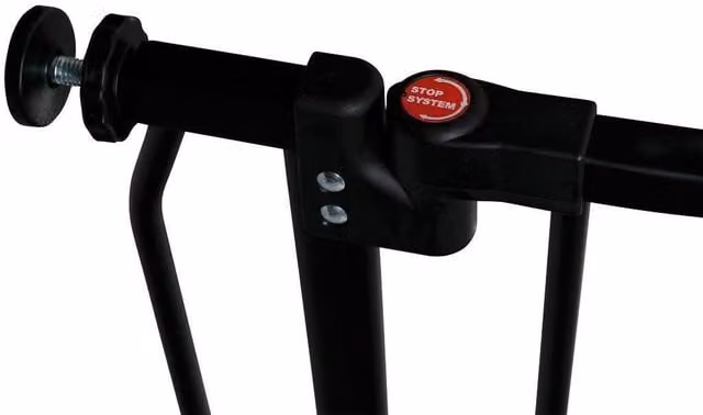 Safetots Elite Pressure Baby Gate, Black, Width: 107 cm - 116 cm