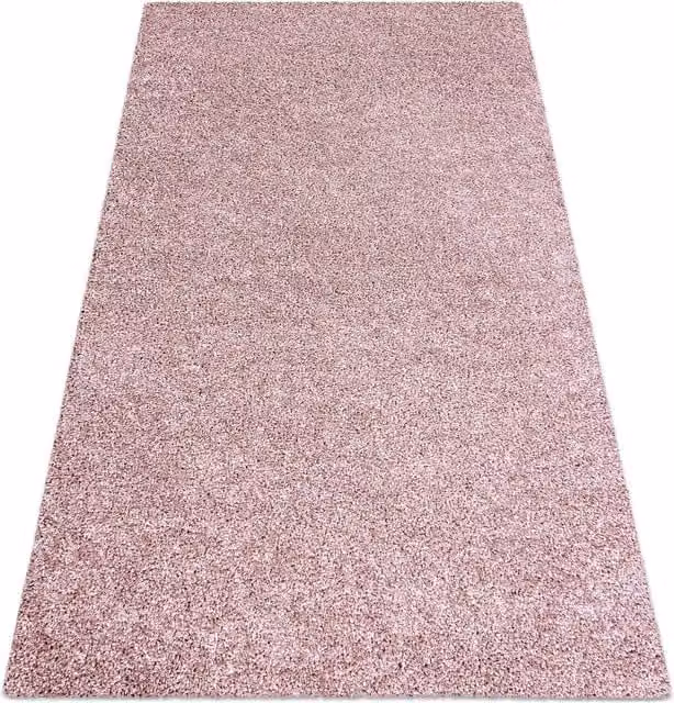 RugsX Modern Washable Pink Rectangular Polypropylene Rug W: 80 cm, L: 150 cm