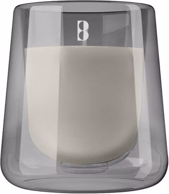 Bolsius Grey Glass Clean Light Starter Kit with Round Tealight Votives