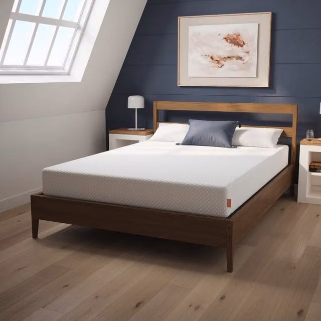 Summerby Sleep No. 16 Reflex Plus Antibacterial Memory Foam Mattress, White, W/D/H: 90 x 190 x 18 cm