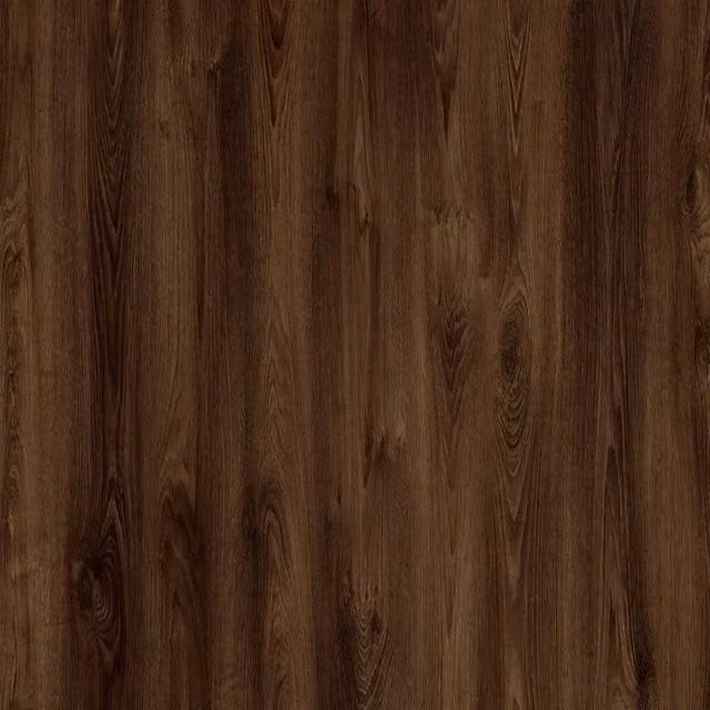 AGT Dark Brown Wood Effect Click Laminate Plank Vinyl Flooring