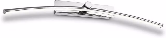 Netlighting Fusion LED Wall Picture Light, 12W, 4000K, 760lm, Polished Chrome and Grey