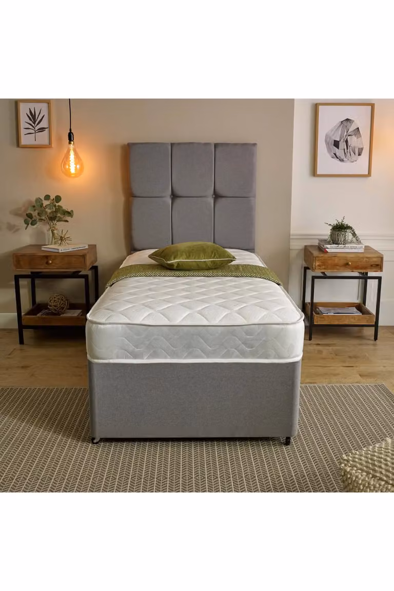 eXtreme Comfort Ltd Orthopaedic Firm Support Foam Mattress with Cooltouch Plus Cover, White, EU King, Depth: 14 cm, W/D/H: 180 x 200 x 14 cm