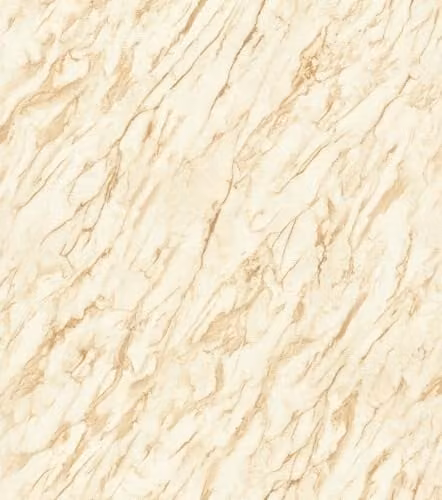 Rasch Self-Adhesive Abstract Marble Look Non-Woven Wallpaper in White, Brown, Gold and Beige