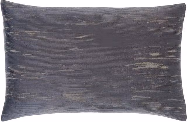 Donna Karan Gravity Reversible Jacquard Cotton Standard Pillowcase in Anthracite Grey