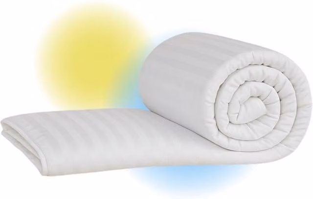 MHG Living 4.5 Tog Summer Cool Microfibre Duvet in White