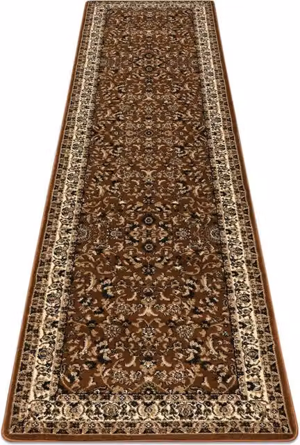 RugsX Royal Oriental Runner in Brown, W: 60 cm, L: 300 cm