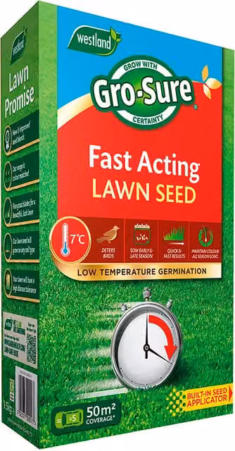 Westland Gro-Sure Fast Acting Lawn Seed