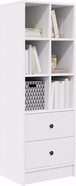 Berkfield Home White MDF Shelving Unit