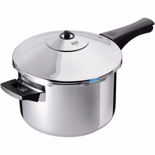 Kuhn Rikon Stainless Steel and Aluminium Pressure Cooker Multi Cooker Pot, Silver, 7 l, 22 cm