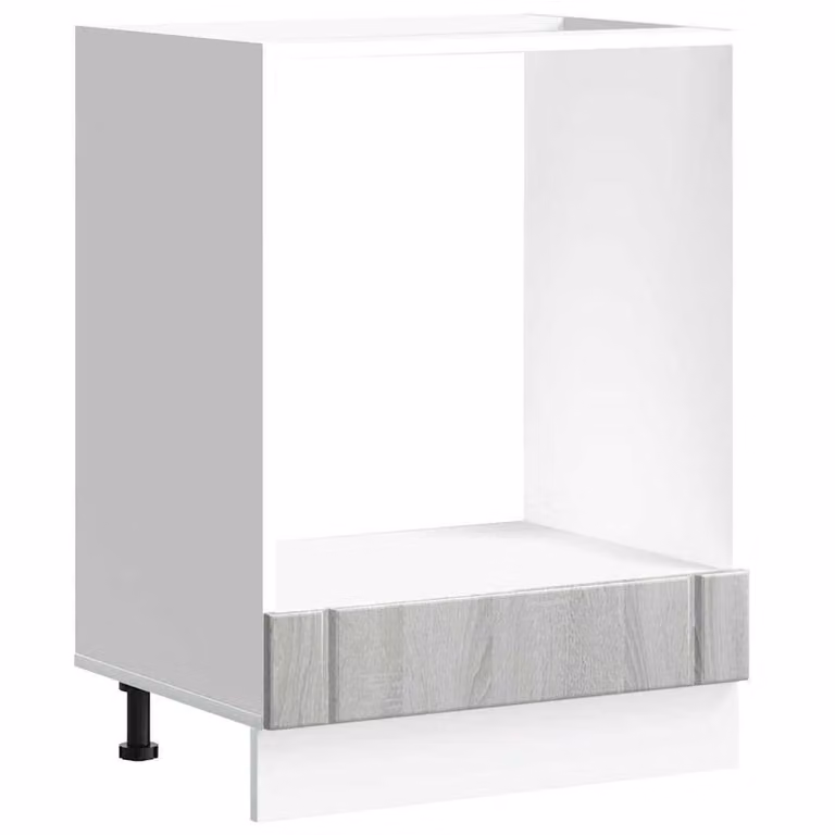 Berkfield Home Lucca Grey Sonoma Appliance Housing Unit W/D/H: 60.0 x 46.0 x 81.5 cm