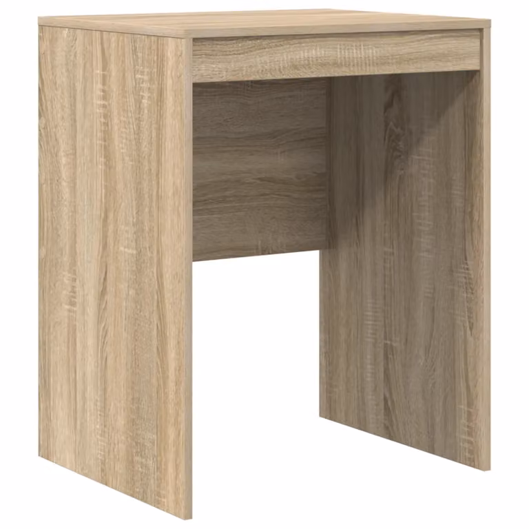 Berkfield Home Computer Desk in Sonoma Oak Brown, W/D/H: 60 x 50 x 76 cm