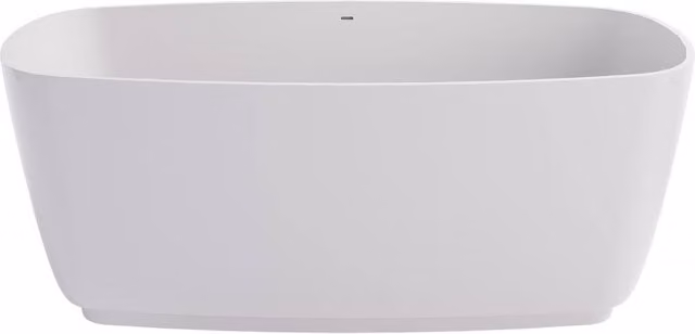 Balterley Tamworth Freestanding Rectangular Double Ended Bath, White, W: 149.5 cm, D: 72 cm, H: 54 cm