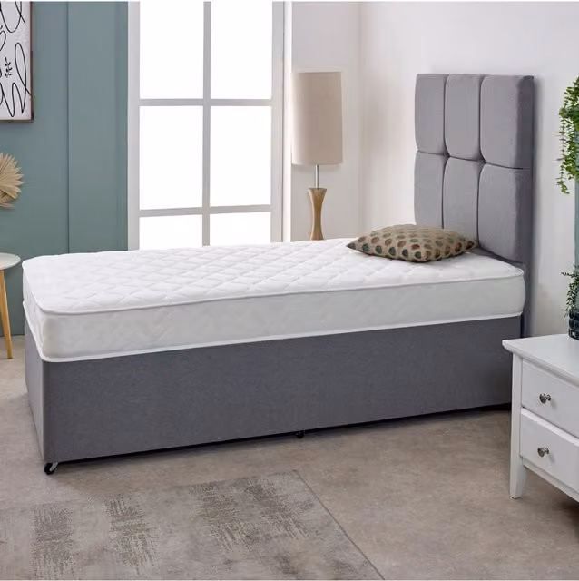 Starlight Beds Stress-Free Hybrid Mattress in White, Small Double, Depth: 18 cm, W/D/H: 120 x 200 cm