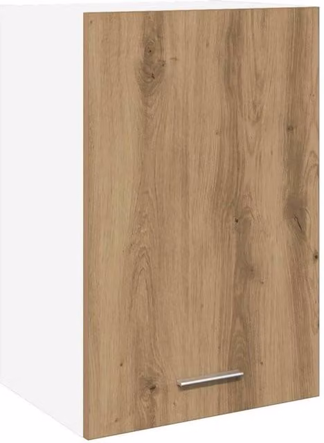 Berkfield Home Lyon Artisan Oak Hanging Kitchen Cabinet in Brown, W/D/H: 40 x 31 x 60 cm